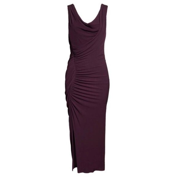 jason wu ruched dress Navy Floral Ruched Dress